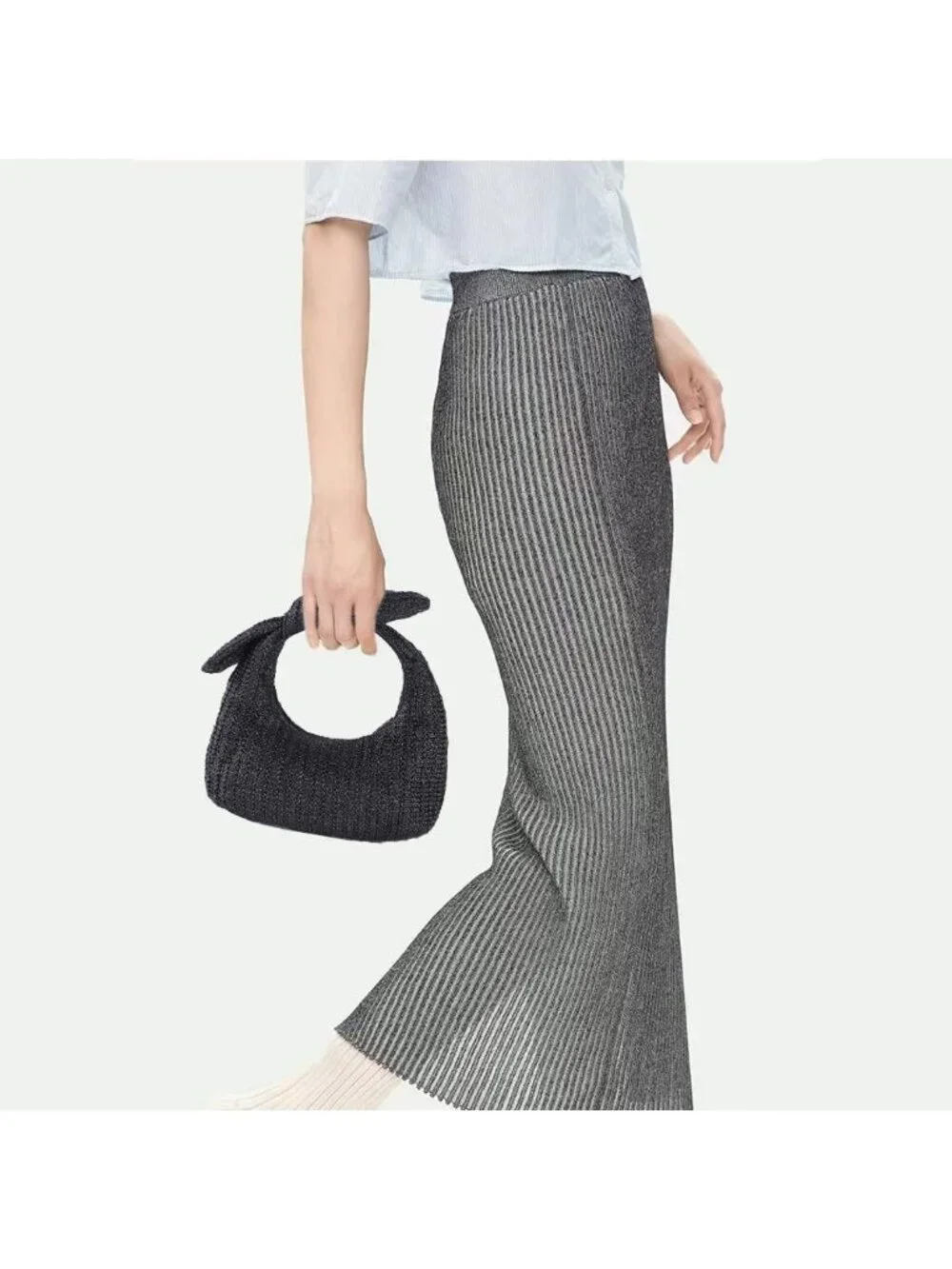 Women’s Black4 Straw Woven Clutch Purse Crossbody Evening Wedding Handbag